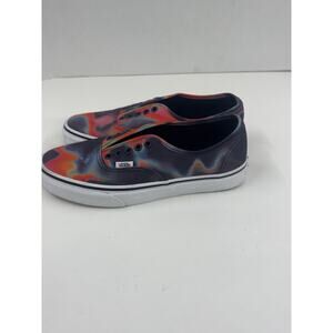 VANS Dark Aura Psychedelic Swirl Unisex Slip-On Sneakers Size M 8 W 9.5